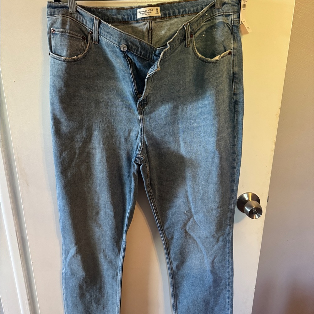 Abercrombie & Fitch Light Blue Denim Jeans